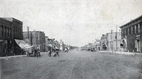 Main Street, Park Rapids  Minnesota, 1909