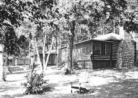 Hamilton's Island Park Lodge, Park Rapids Minnesota, 1932