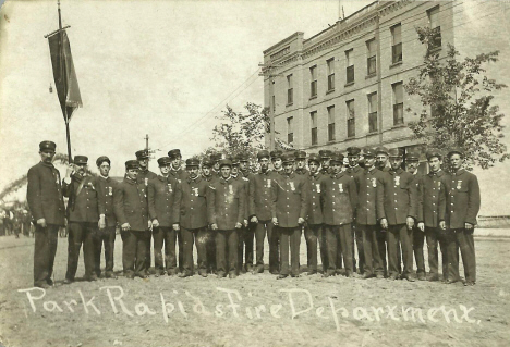 Park Rapids Fire Department, Park Rapids Minnesota, 1908