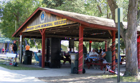 Richard Gappa Memorial Shelter, Parkers Prairie Minnesota, 2008