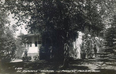 St. Raphaels Hospital, Parkers Prairie Minnesota, 1940's?