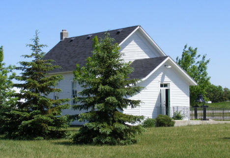 Historic building at Paynesville Area Museum, Paynesville Minnesota, 2009