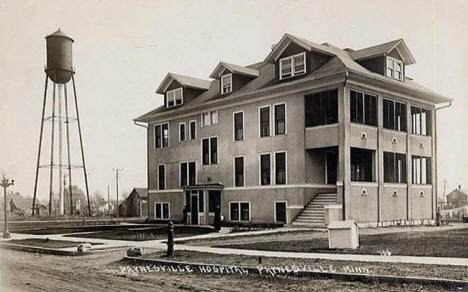 Paynesville Hospital, Paynesville Minnesota, 1910's