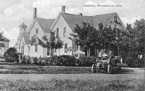 Hospital at Paynesville Minnesota, 1910