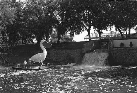 Pelican, Trunk Highway 59 at Mill Street, Pelican Rapids Minnesota, 1982