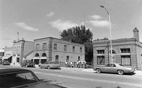 Downtown Pelican Rapids Minnesota, 1974