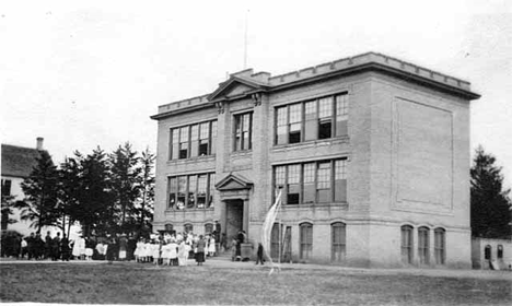 Schoolhouse, Pequot Lakes Minnesota, 1935