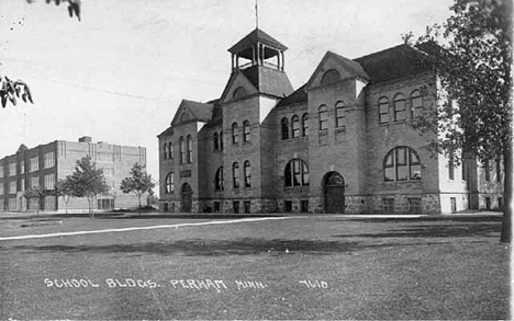 School Buildings at Perham Minnesota, 1930