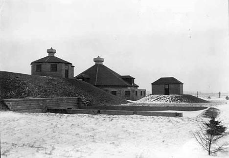 Perham sewage disposal plant, Otter Tail County, Perham Minnesota, 1938