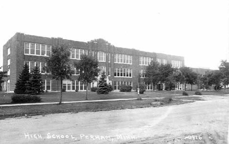 High School, Perham Minnesota, 1940