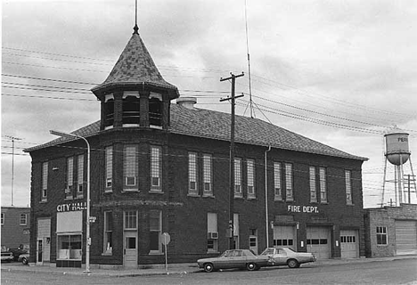 Perham City Hall and Fire Department, Perham Minnesota, 1974