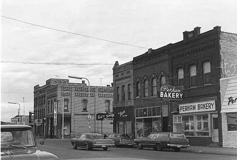 Downtown Perham Minnesota, 1974