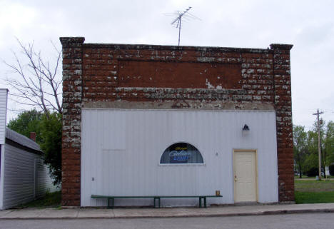 Building on Main Street, Perley Minnesota, 2008