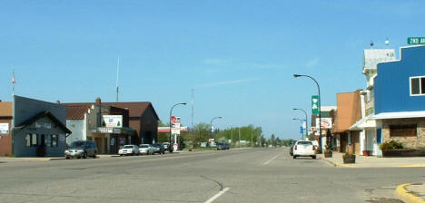 Downtown Remer Minnesota, 2007