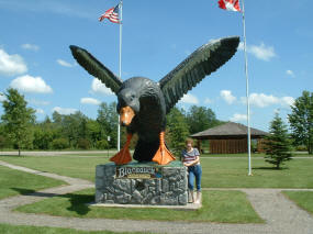 Paul Bunyan's Black Duck, Blackduck Minnesota