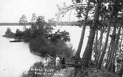 Norway Point, Pine City Minnesota, 1908