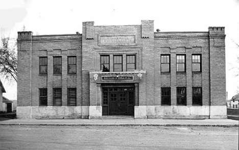 Armory at Pine City Minnesota, 1950