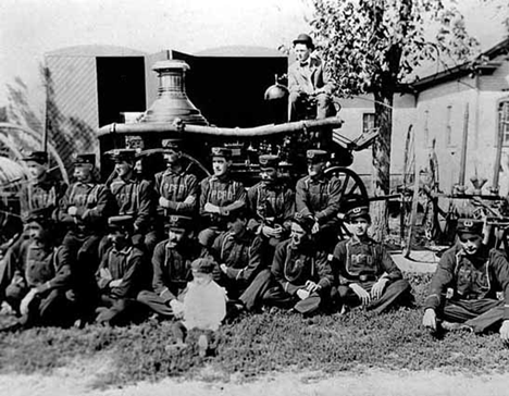 Pine County Fire Department, Pine City Minnesota, 1900