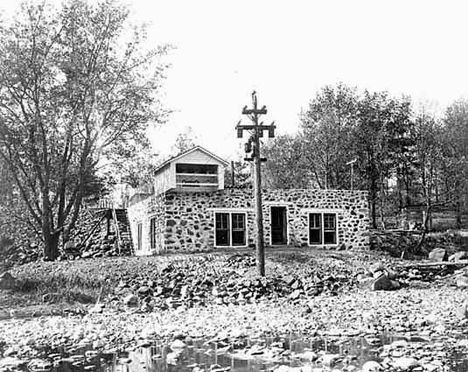 Power House, Pine City Electric Power Company, Pine City, Minnesota, 1958