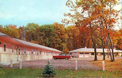 Gail Motel in Pine City, Minnesota, 1952