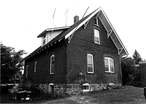 Buselmeier Brewery ice house, Pine City Minnesota, 1974