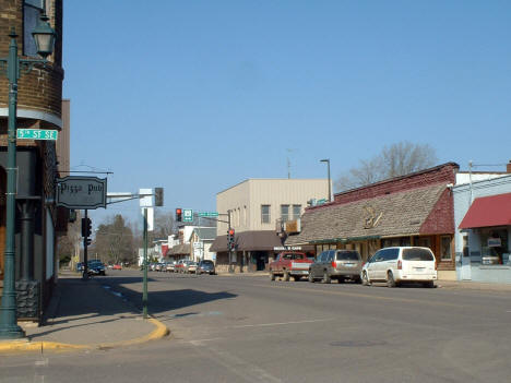 Street scene, Pine City Minnesota, 2007