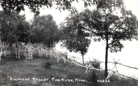 Killworthy Resort, Pine River Minnesota, 1945
