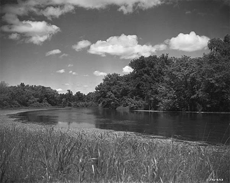 Pine River, 20 miles northeast of Brainerd, 1947