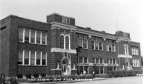High School, Pine River Minnesota, 1950