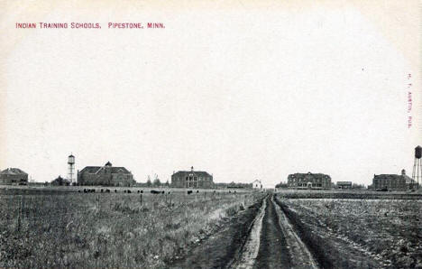 Indian Training Schools, Pipestone Minnesota, 1910's