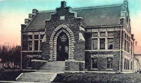 Public Library, Pipestone Minnesota, 1908