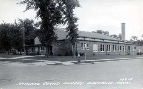 National Guard Armory, Pipestone Minnesota, 1940's?