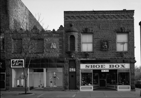 Moore Building, Pipestone Historic District, Main Street, 1990