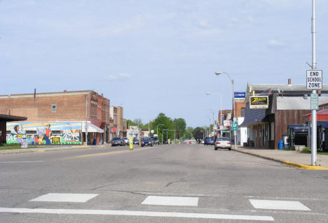 Street scene, Plainview Minnesota, 2010