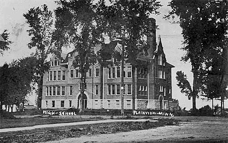 High School, Plainview Minnesota, 1908