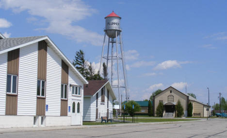 Street scene, Plummer Minnesota, 2008