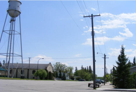 Street scene, Plummer Minnesota, 2008