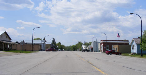 Street scene, Plummer Minnesota, 2008