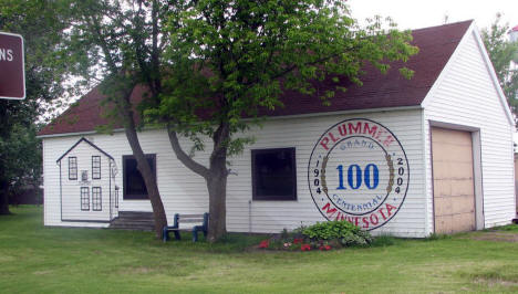 Street scene, Plummer Minnesota, 2007