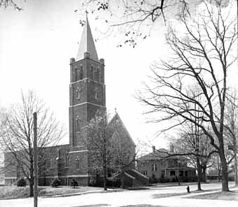 Catholic Church and parish, Preston Minnesota, 1950