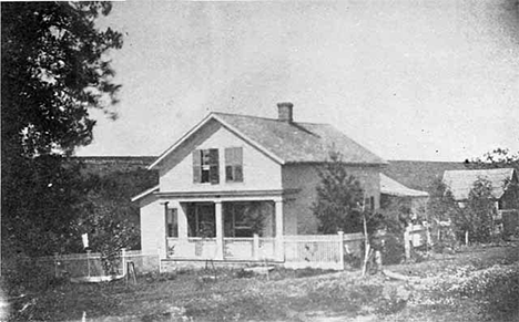 Harry Wartz home, Preston Minnesota, 1865