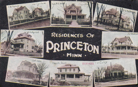 Residences of Princeton Minnesota, 1919