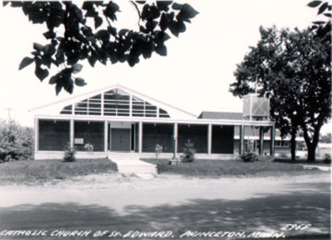 Catholic Church of St. Edward, Princeton Minnesota, 1960's