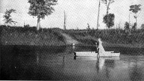 Rum River Scene, Princeton Minnesota, 1910