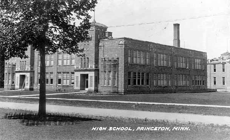 High School, Princeton Minnesota, 1930