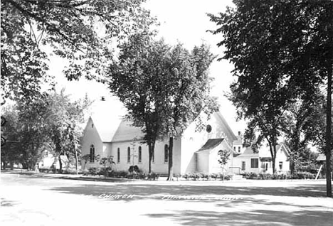 Catholic Church, Princeton Minnesota, 1950