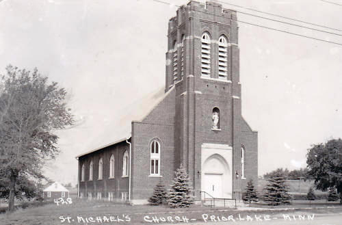 St. Michael's Church, Prior Lake Minnesota, 1940's