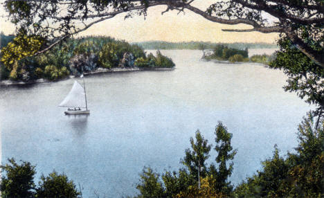 Candy Cove on Prior Lake, 1910's
