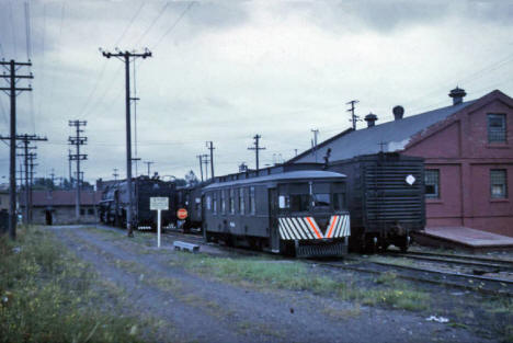 The last Duluth streetcar, Proctor Minnesota, 1960