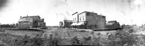 Town view, Ranier Minnesota, 1900